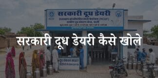 sarkari dudh dairy kaise khole