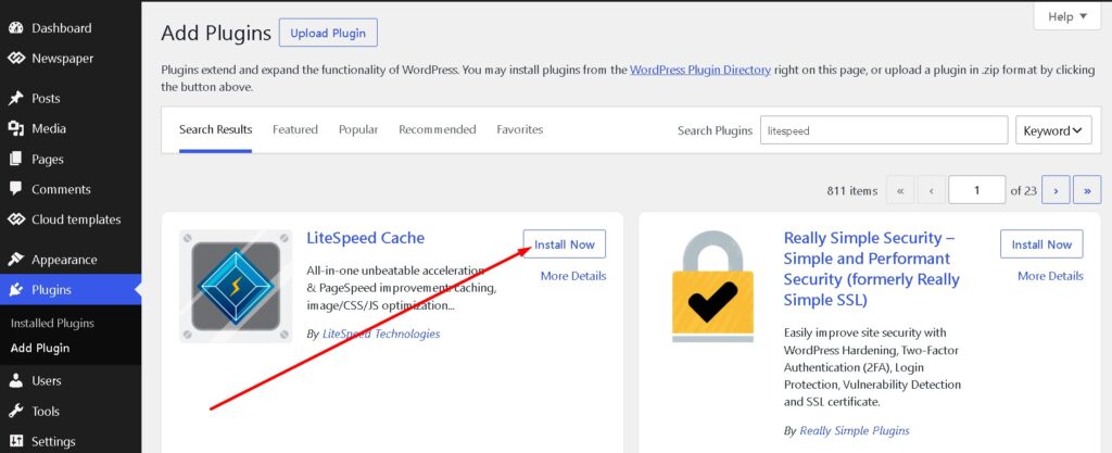 install now par click kare