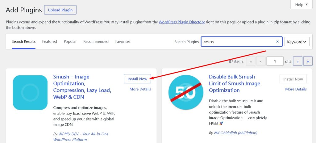 smush plugin install kare e1786979463317