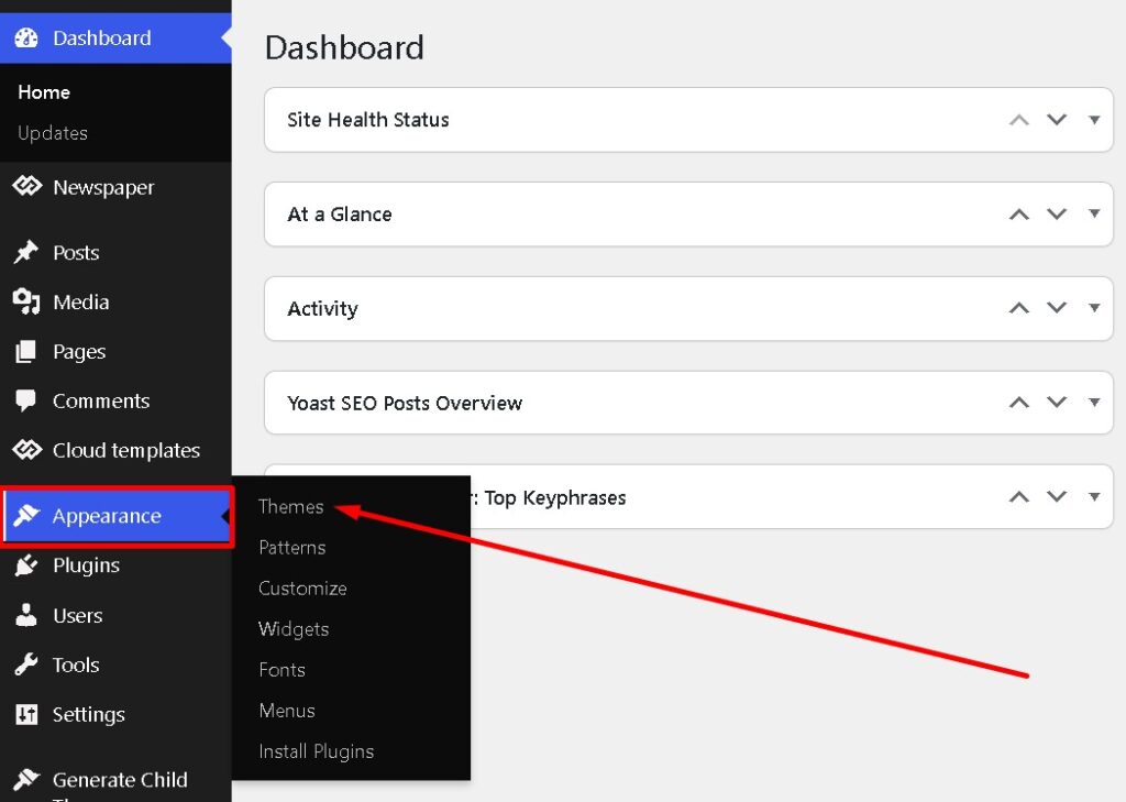 theme par click kare
